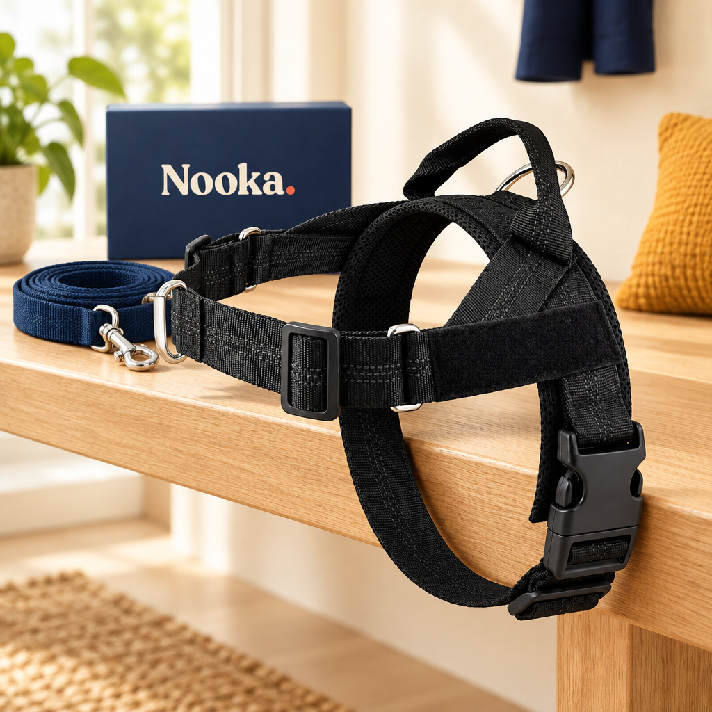 Nooka no-pull dog harness with handle