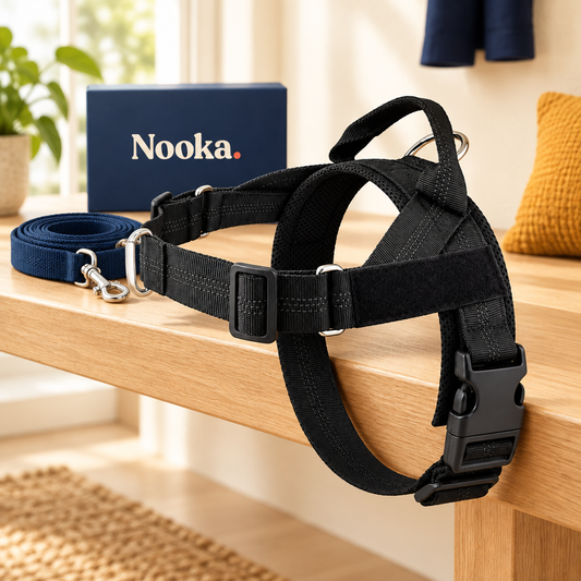 Nooka no-pull dog harness with handle