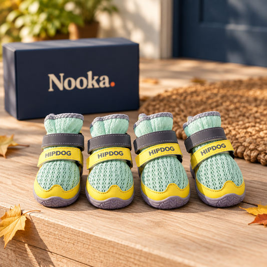 Nooka dog boots paw protectors set of 4