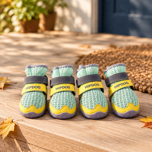 Dog boots paw protectors set of 4