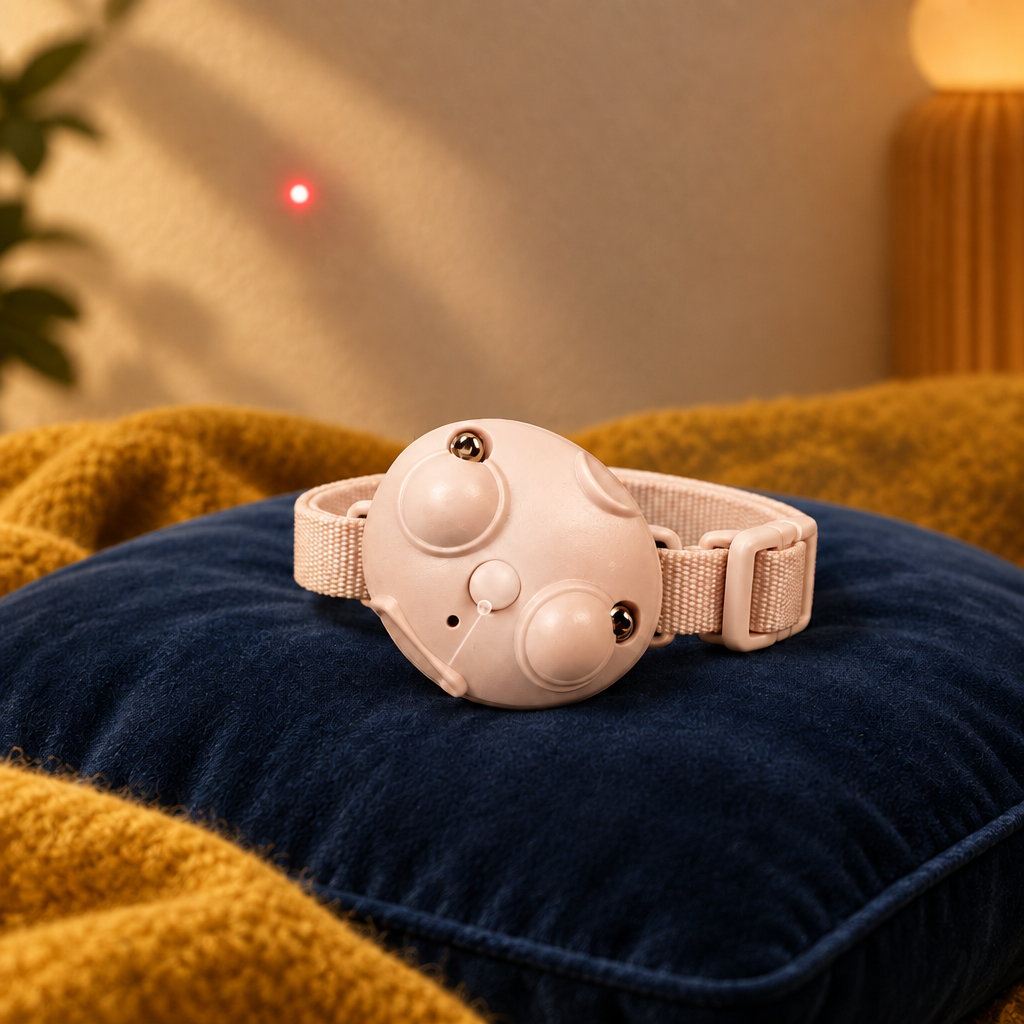 Automatic laser cat collar
